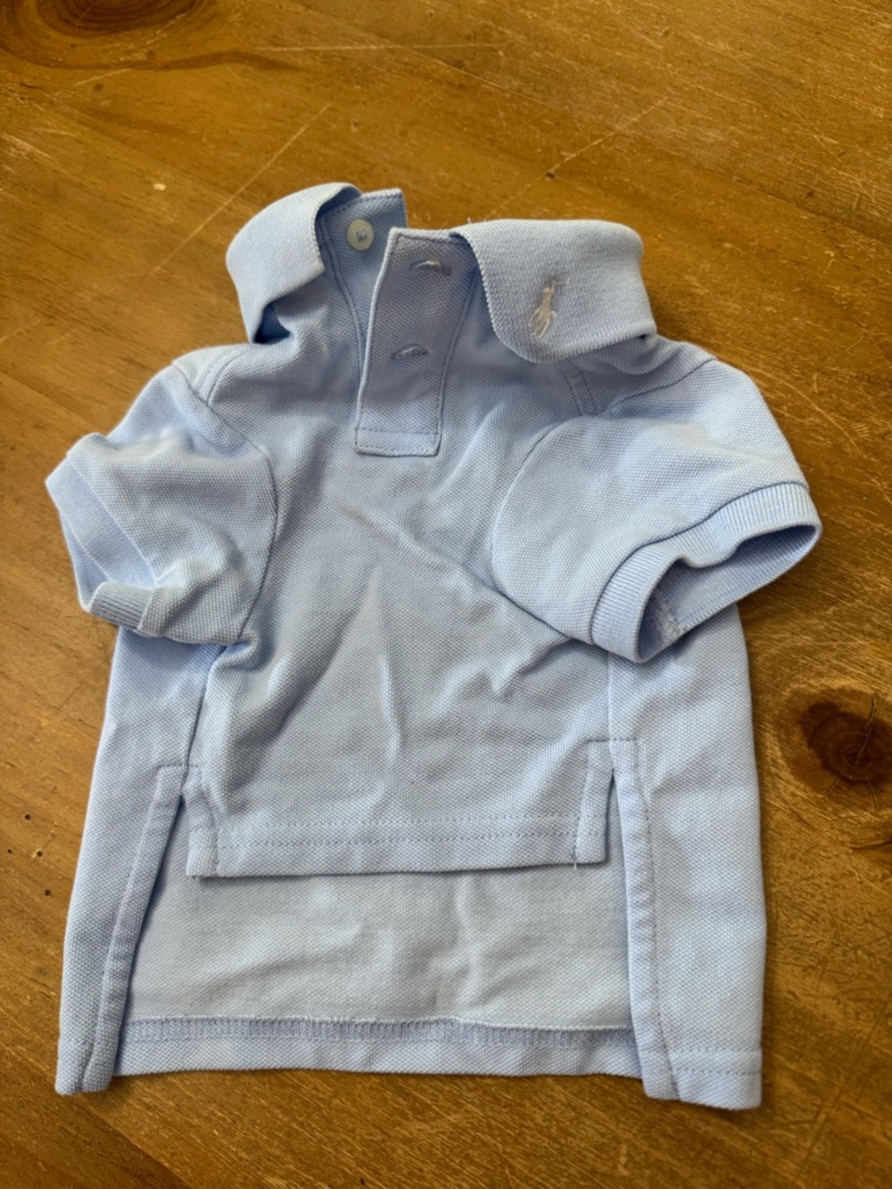 Polo by Ralph Lauren Baby Blue Dog Polo Shirt